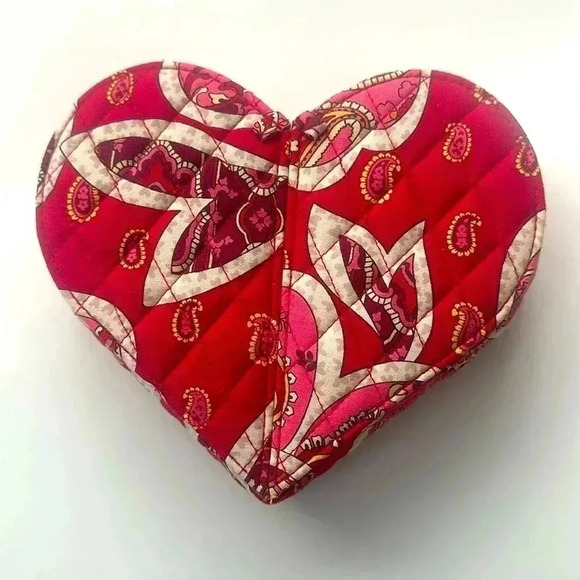 Vera Bradley Accessories - Vera Bradley Heart Shaped Jewelry Box Love Hearts